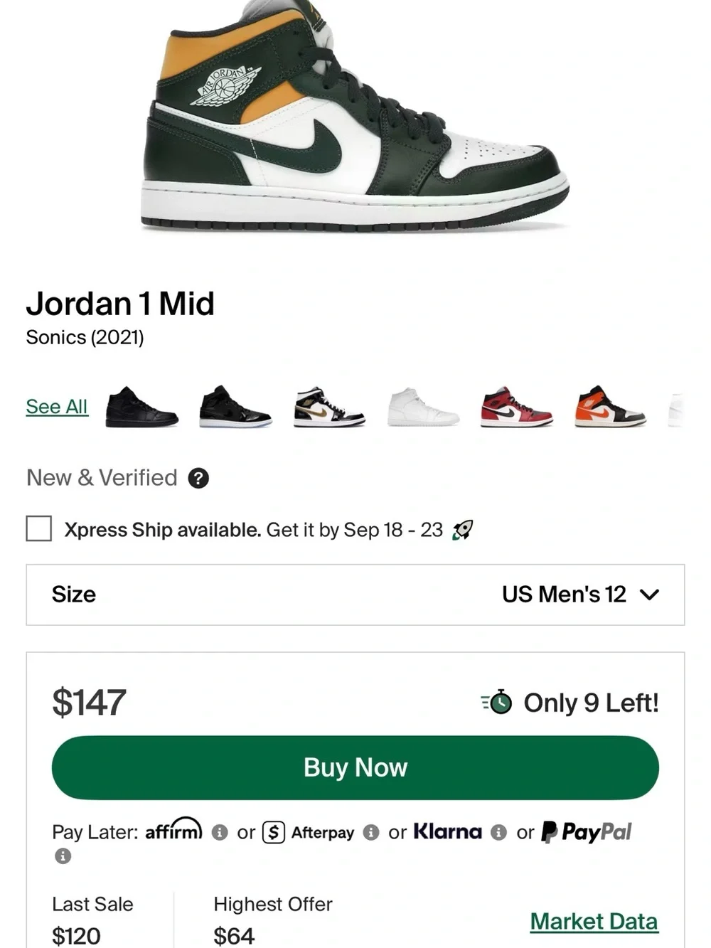Jordan 1 Mid